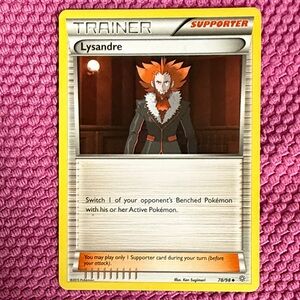 Pokemon Trainer Card Lysander Supporter - Ancient Origins